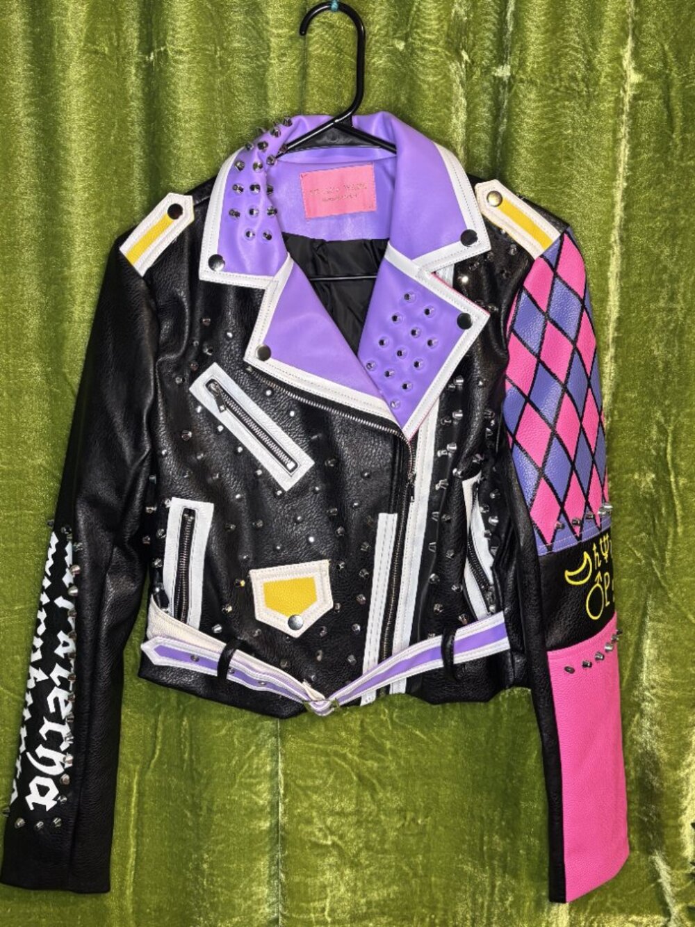 AZALEA WANG SHEEBA KAHN MOTO JACKET (Size SMALL)